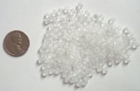 200 4mm Round Matte Crystal Glass Beads